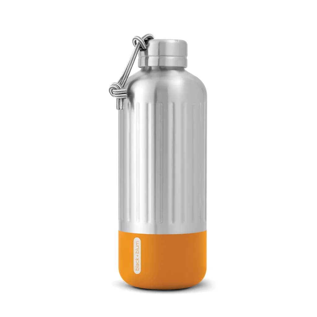 Black+Blum Explorer isolierte Wasserflasche groß, 850ml - orange