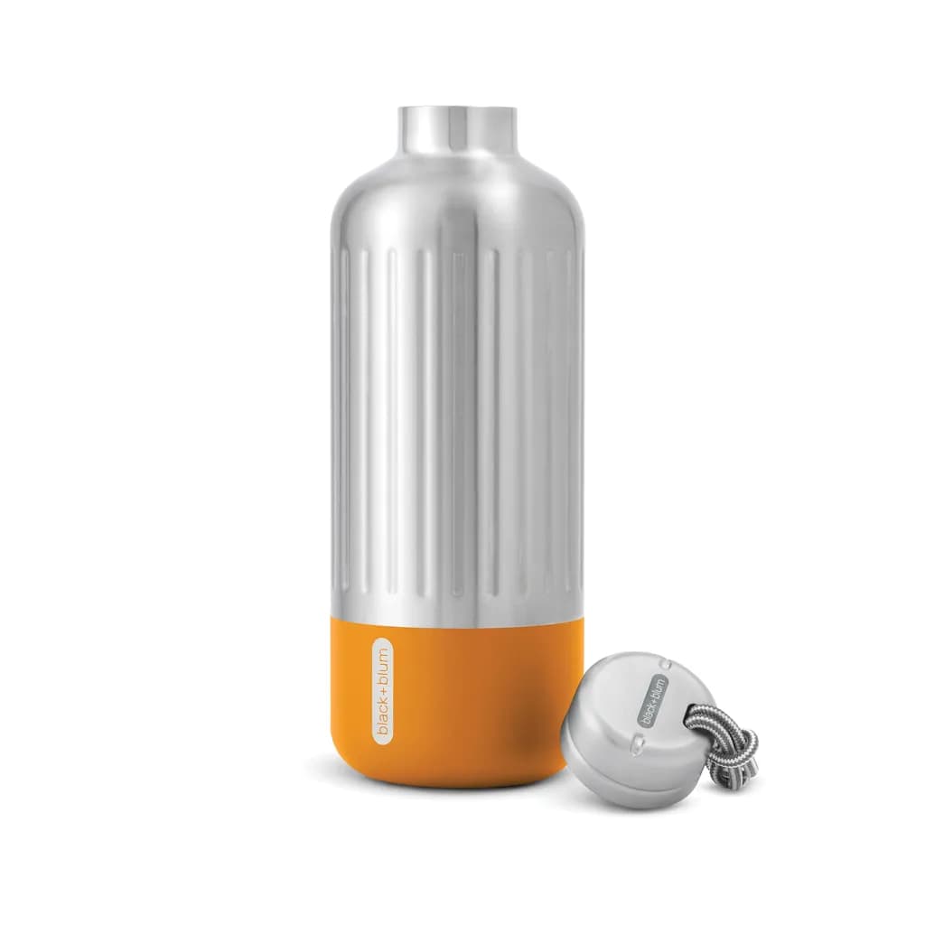 Black+Blum Explorer isolierte Wasserflasche groß, 850ml - orange