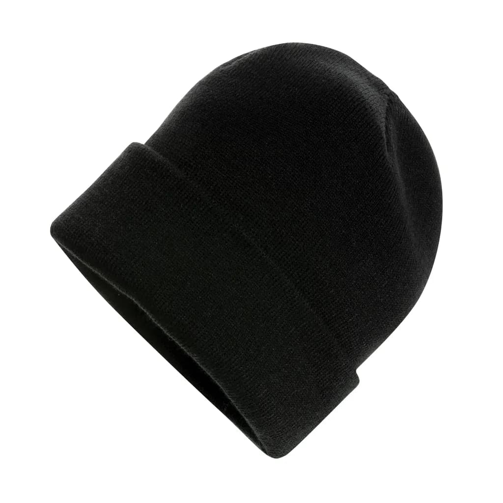 Impact Polylana® Beanie mit AWARE™ Tracer - schwarz