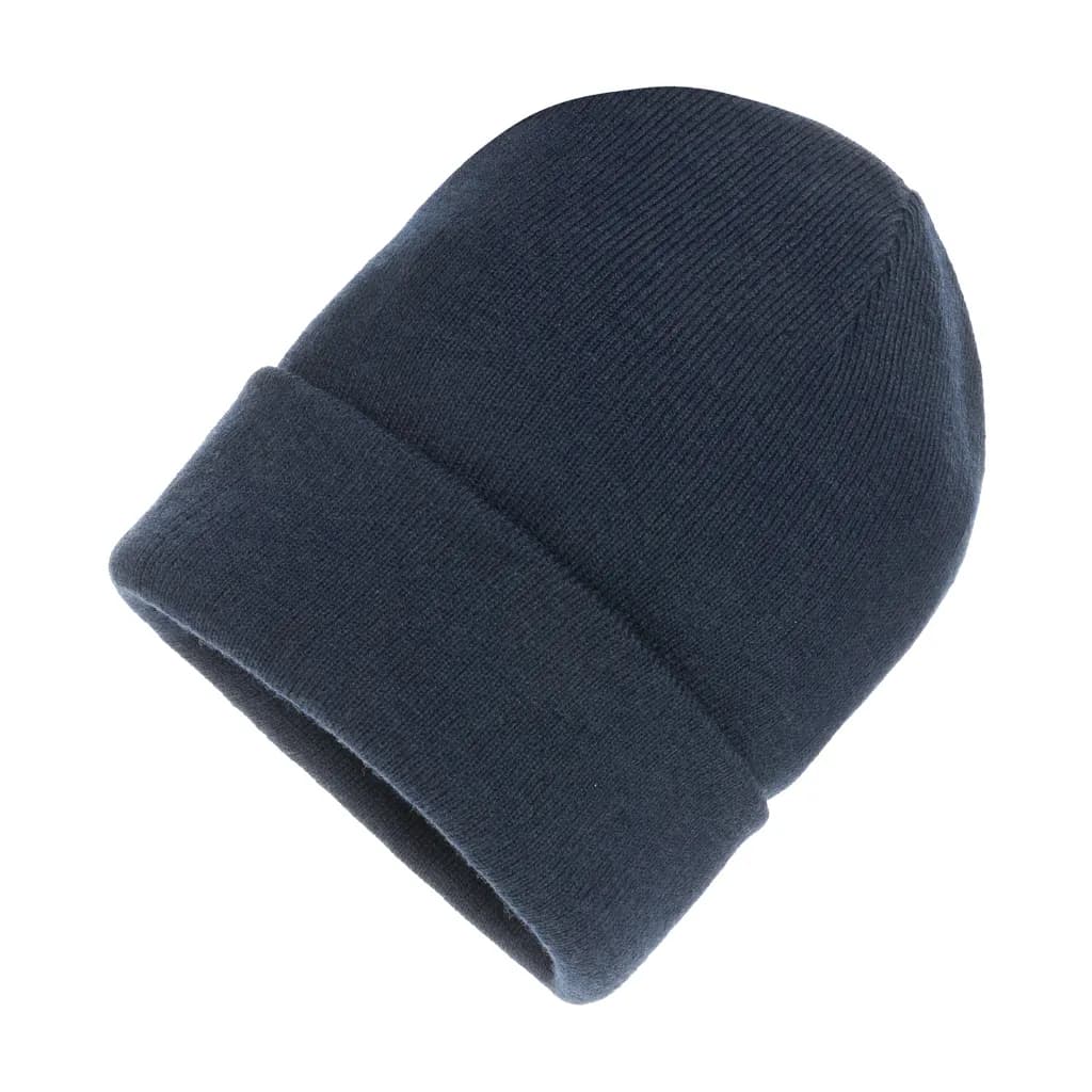 Impact Polylana® Beanie mit AWARE™ Tracer - navy blau