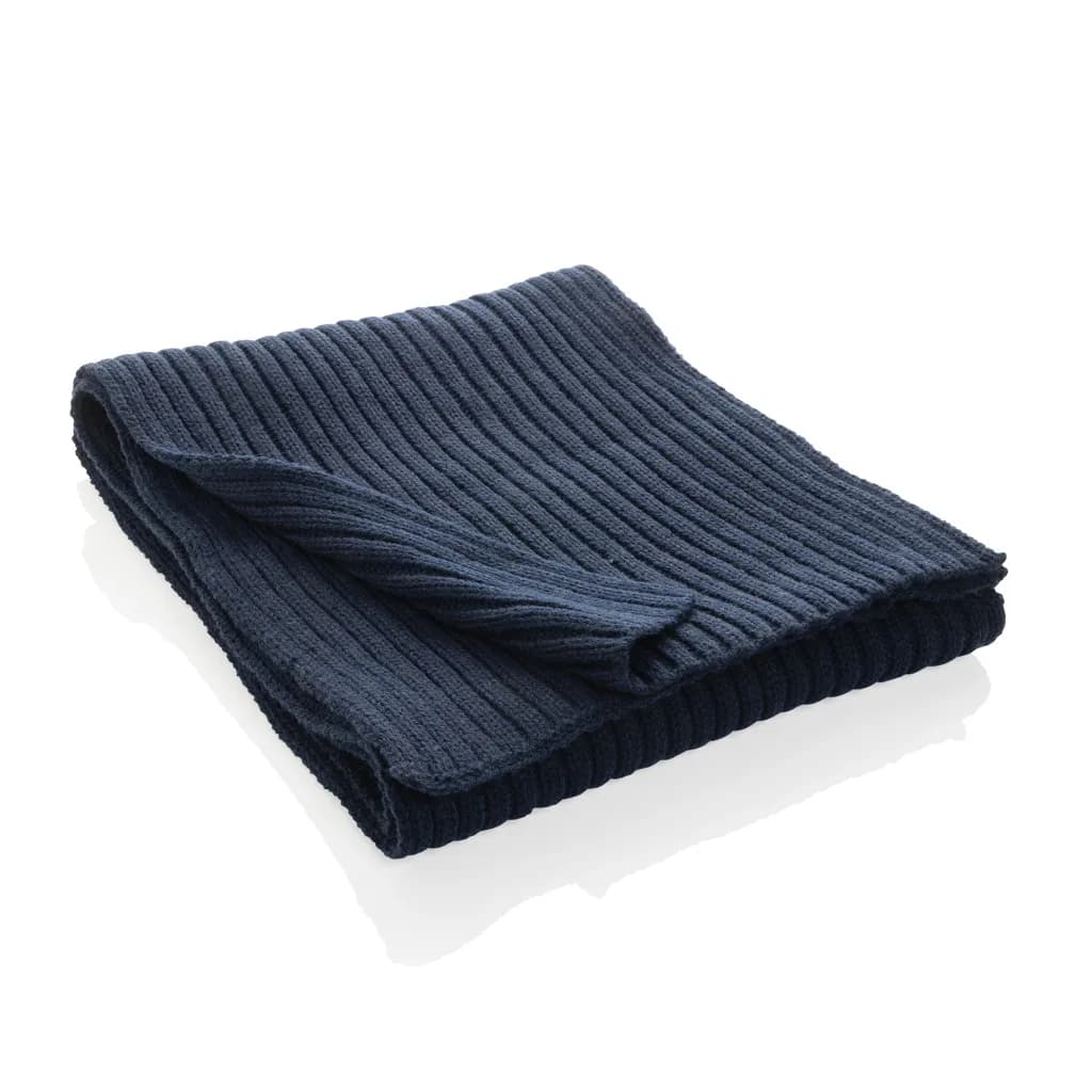 Impact AWARE™ Polylana® Strickschal 180x25cm - navy blau