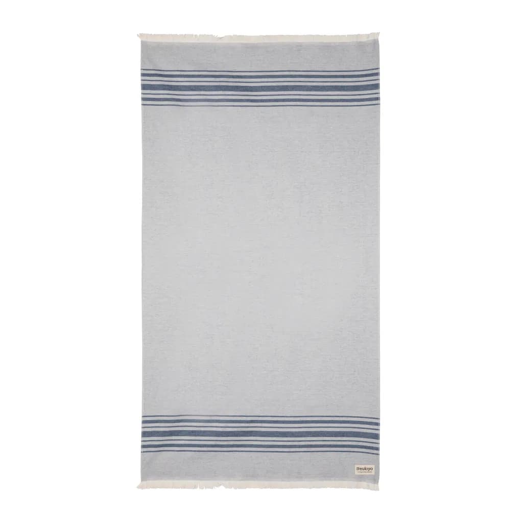 Ukiyo Yumiko AWARE™ Hamamtuch 100x180cm - navy blau