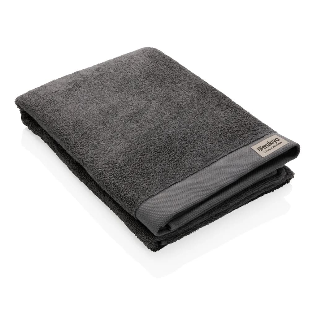 Ukiyo Sakura AWARE™ 500gr/m² Badetuch 70 x 140cm - anthrazit