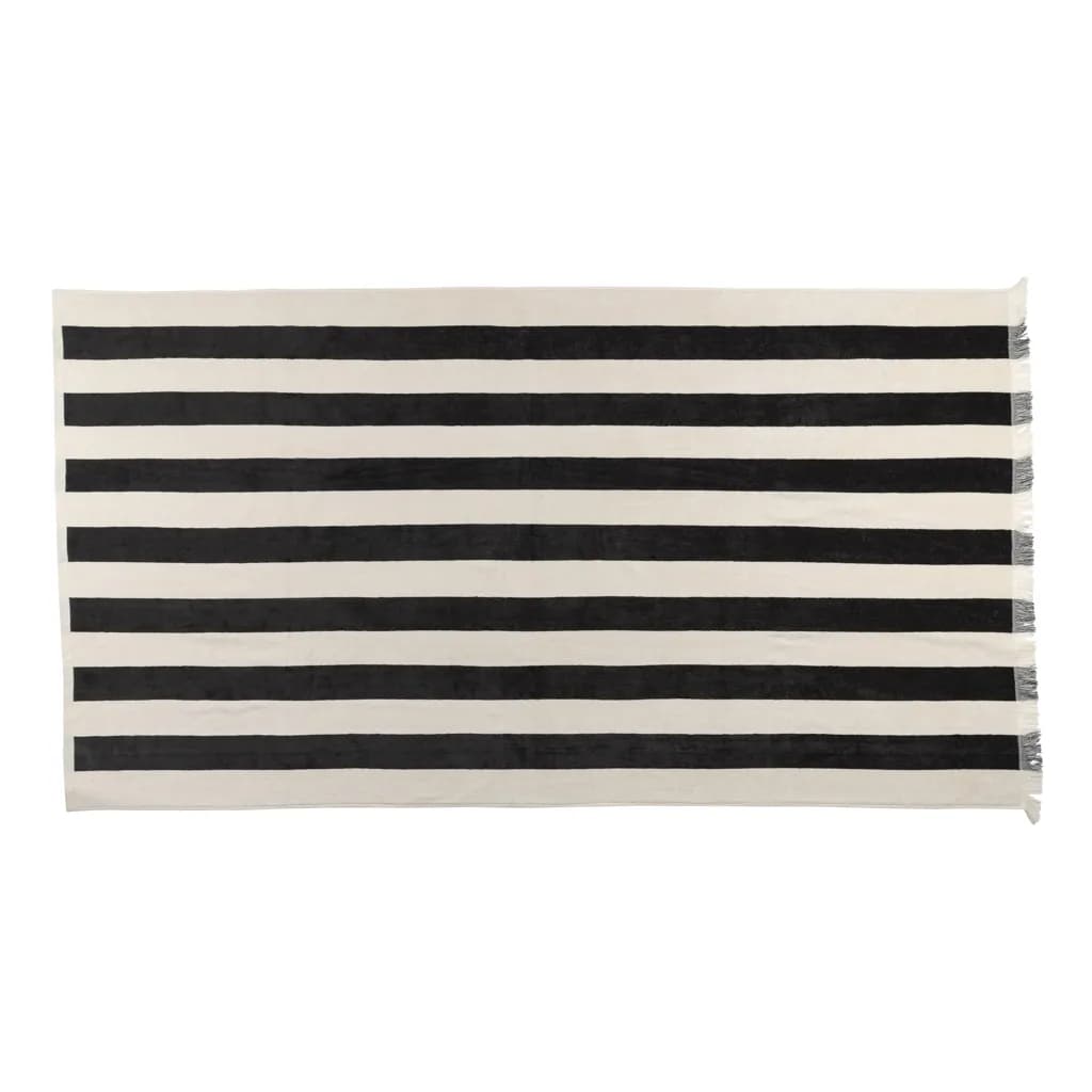 Ukiyo Aware™ Yukari XL Strandtuch 100x180cm - anthrazit