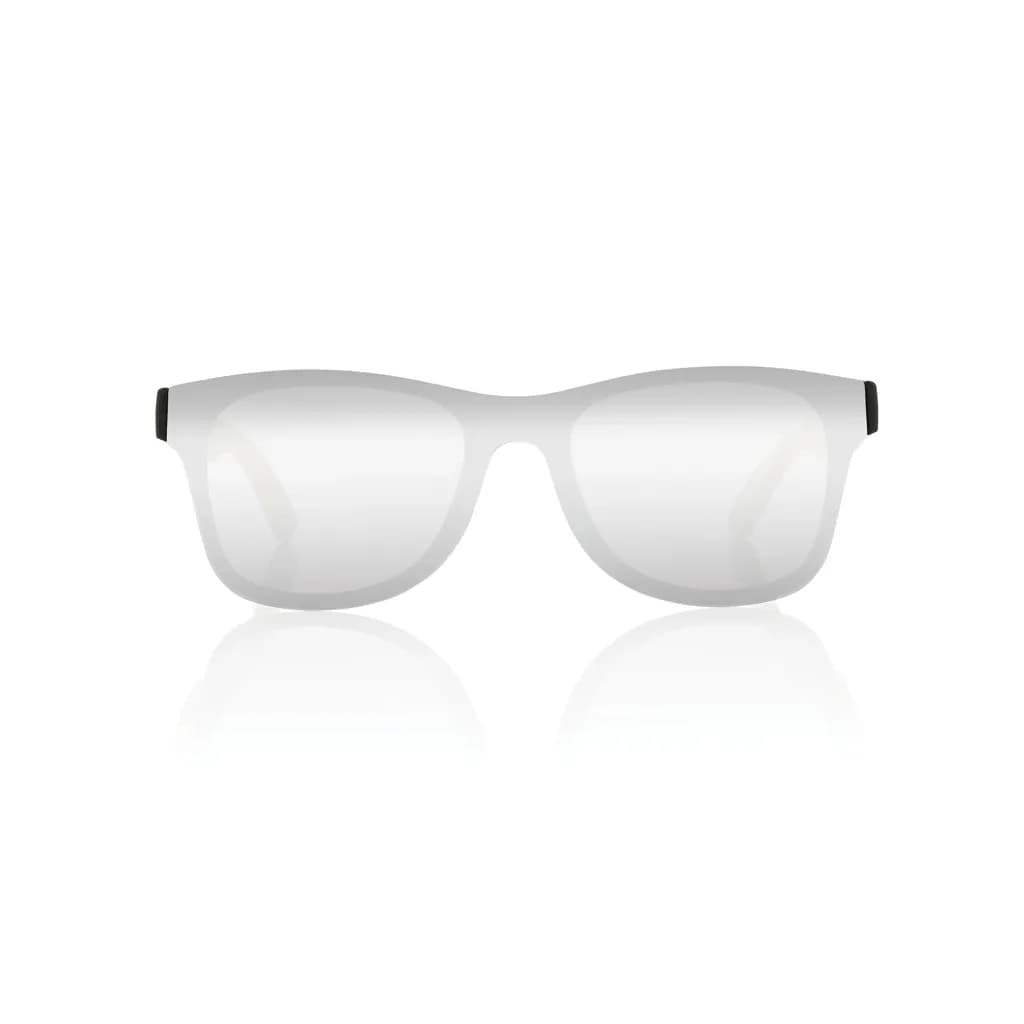 Prism Sonnenbrille aus RCS rec. Kunststoff mit Bambusbügeln - braun