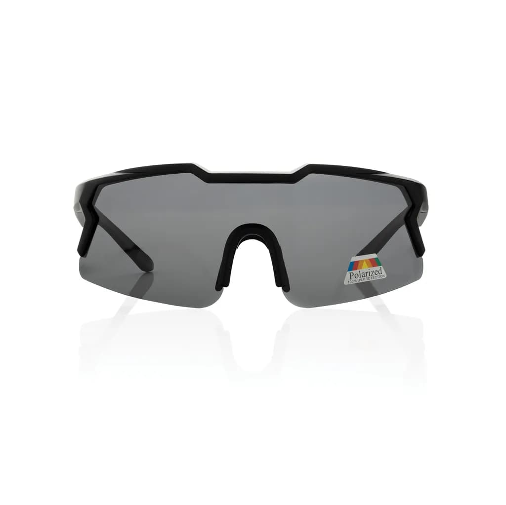 SproShield RCS Sportbrille mit polarisierten Gläsern - schwarz