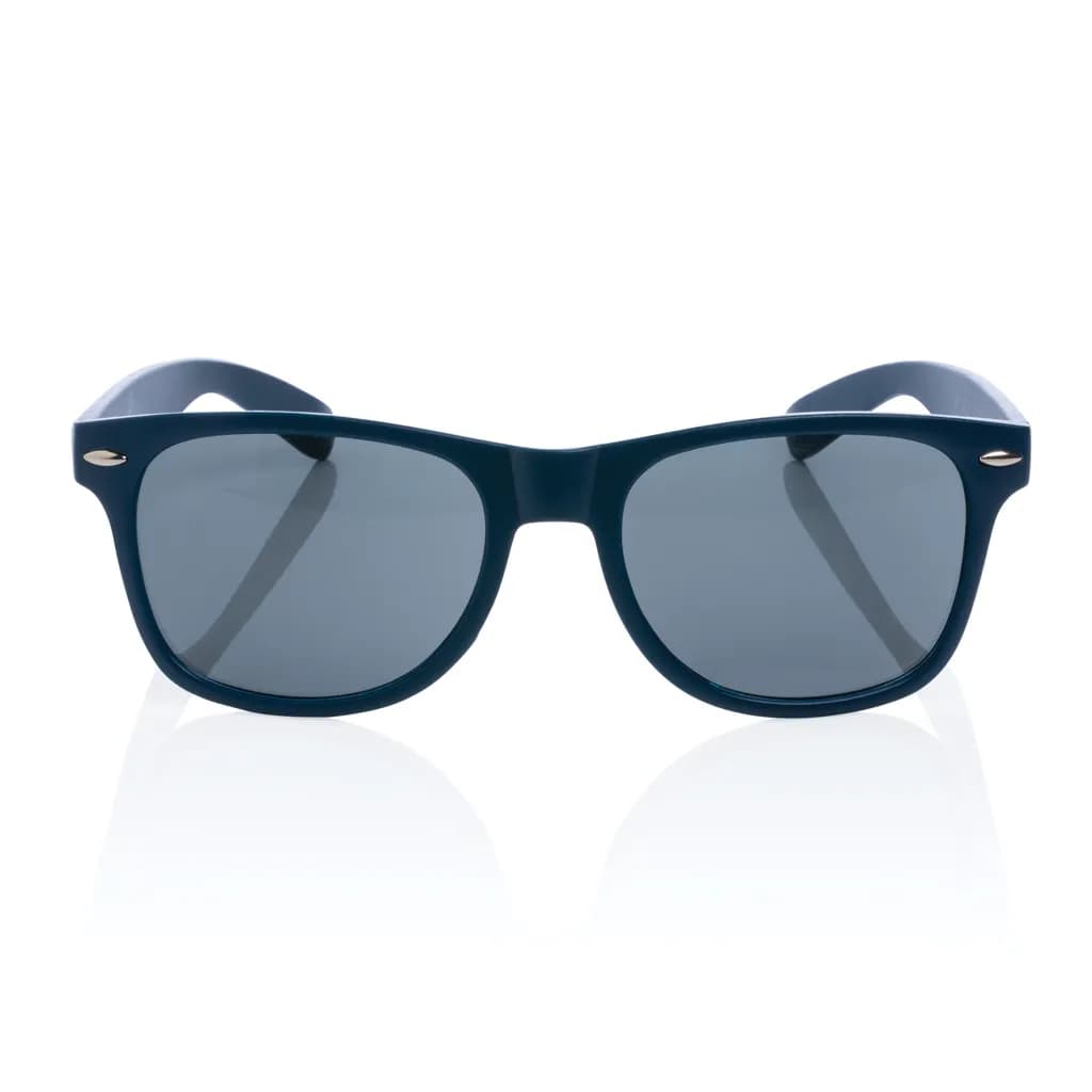 Sonnenbrille aus GRS recyceltem PC Kunststoff - navy blau