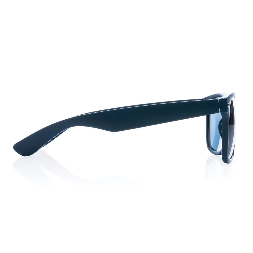 Sonnenbrille aus GRS recyceltem PC Kunststoff - navy blau