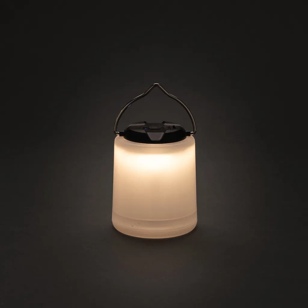 Limio tragbare wiederaufladbare Tischlampe aus RCS rec. ABS - weiß