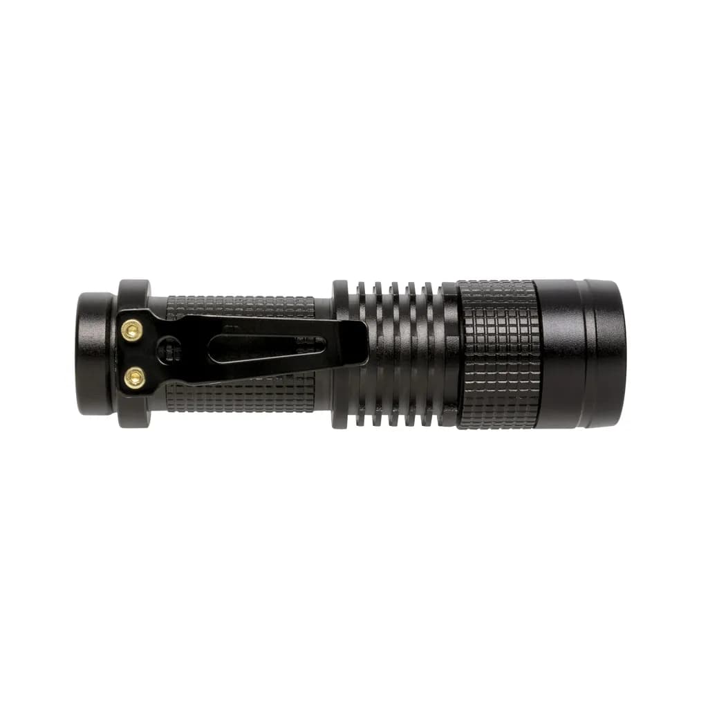Kompakte 3W Cree Taschenlampe - schwarz