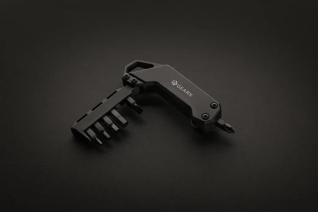 Gear X Schraubendreher Werkzeug - schwarz