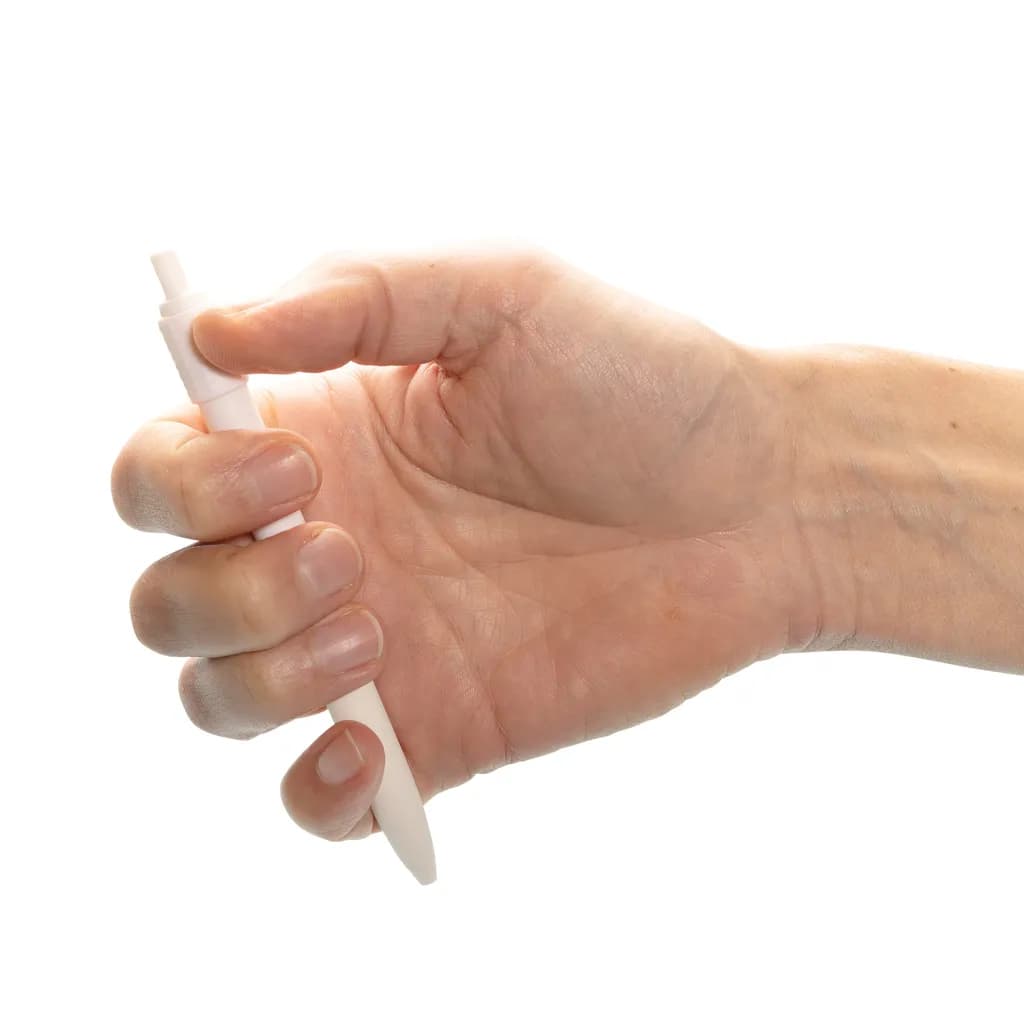 Quill-Anti-Stress-Stift aus GRS rec. rABS - weiß