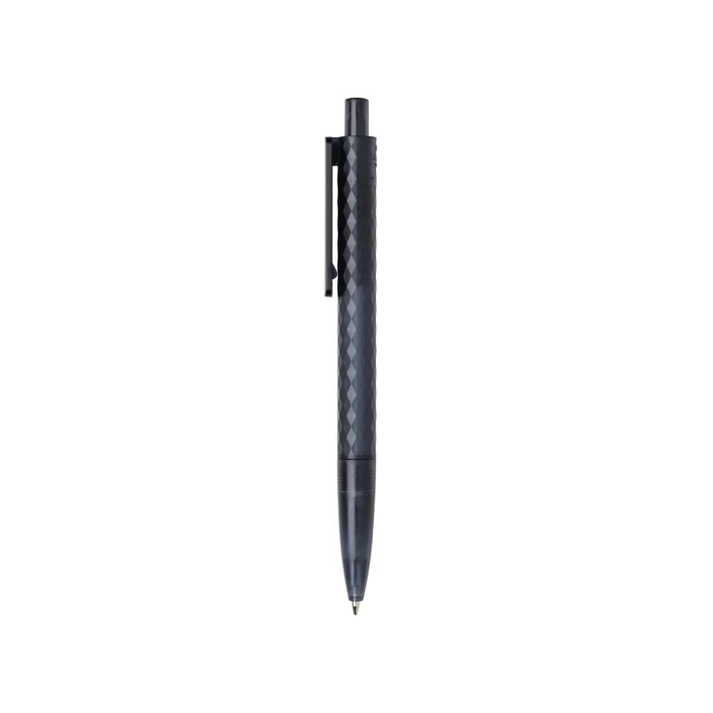 X3 Frosted-Pen aus GRS recyceltem PC - navy blau