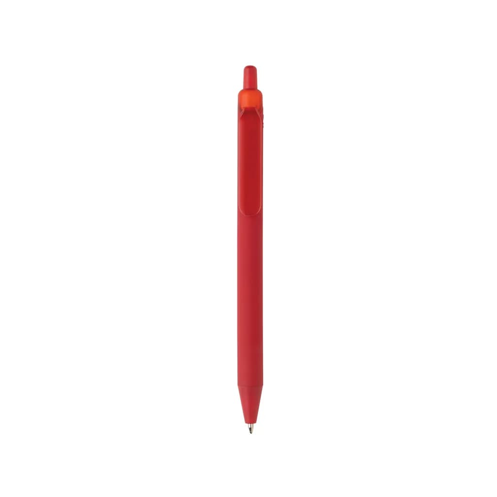 Tide Smooth Touch Stift aus GRS zertifiziert recyceltem ABS - rot