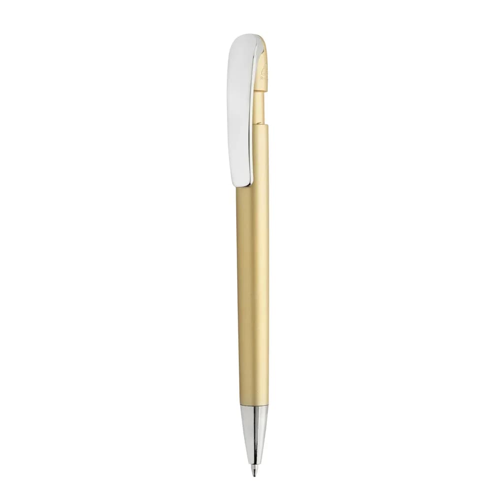 Glide GRS-zertifizierter rABS Stift mit Metallclip - gold