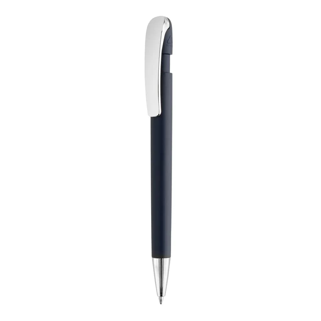 Glide GRS-zertifizierter rABS Stift mit Metallclip - navy blau