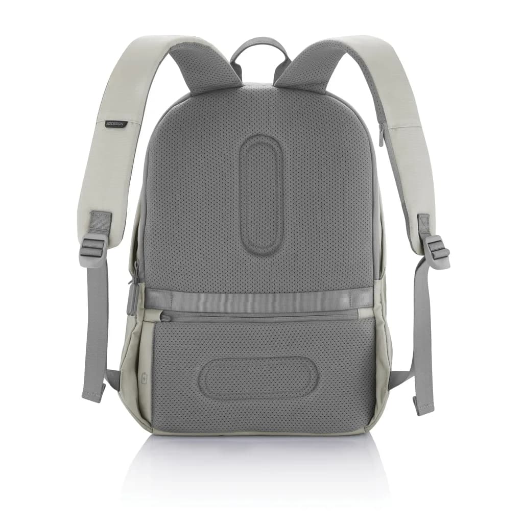 Bobby Soft, Anti-Diebstahl-Rucksack - grau