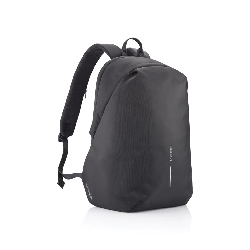 Bobby Soft, Anti-Diebstahl-Rucksack - schwarz