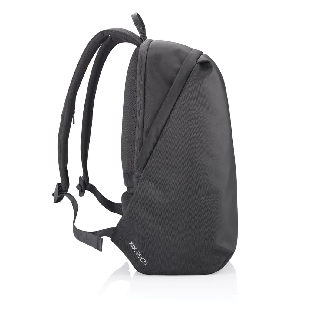 Bobby Soft, Anti-Diebstahl-Rucksack - schwarz