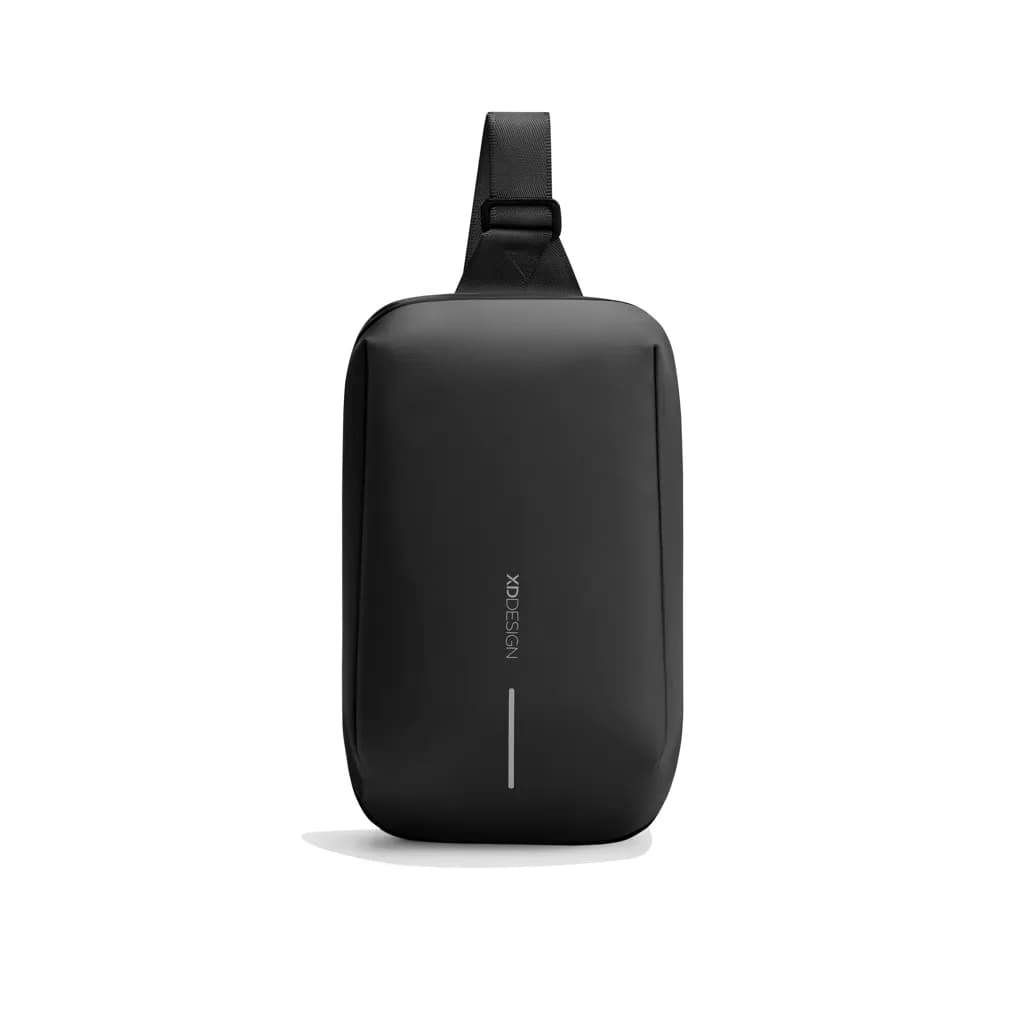 Urban wasserabweisender Sling-Bag - schwarz