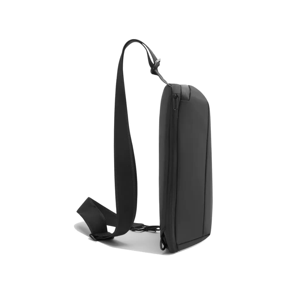 Urban wasserabweisender Sling-Bag - schwarz