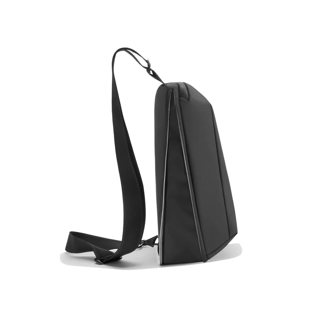 Urban wasserabweisender Sling-Bag - schwarz