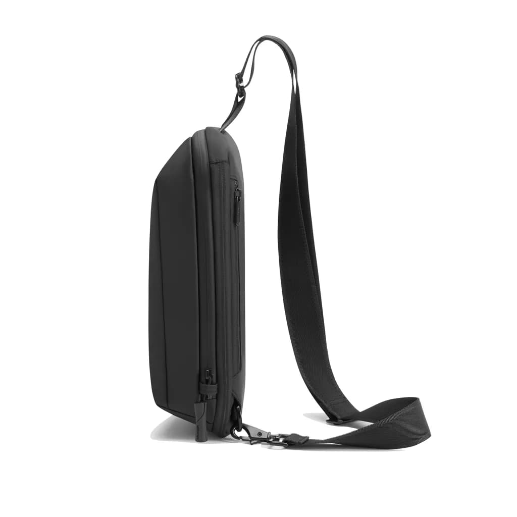 Urban wasserabweisender Sling-Bag - schwarz