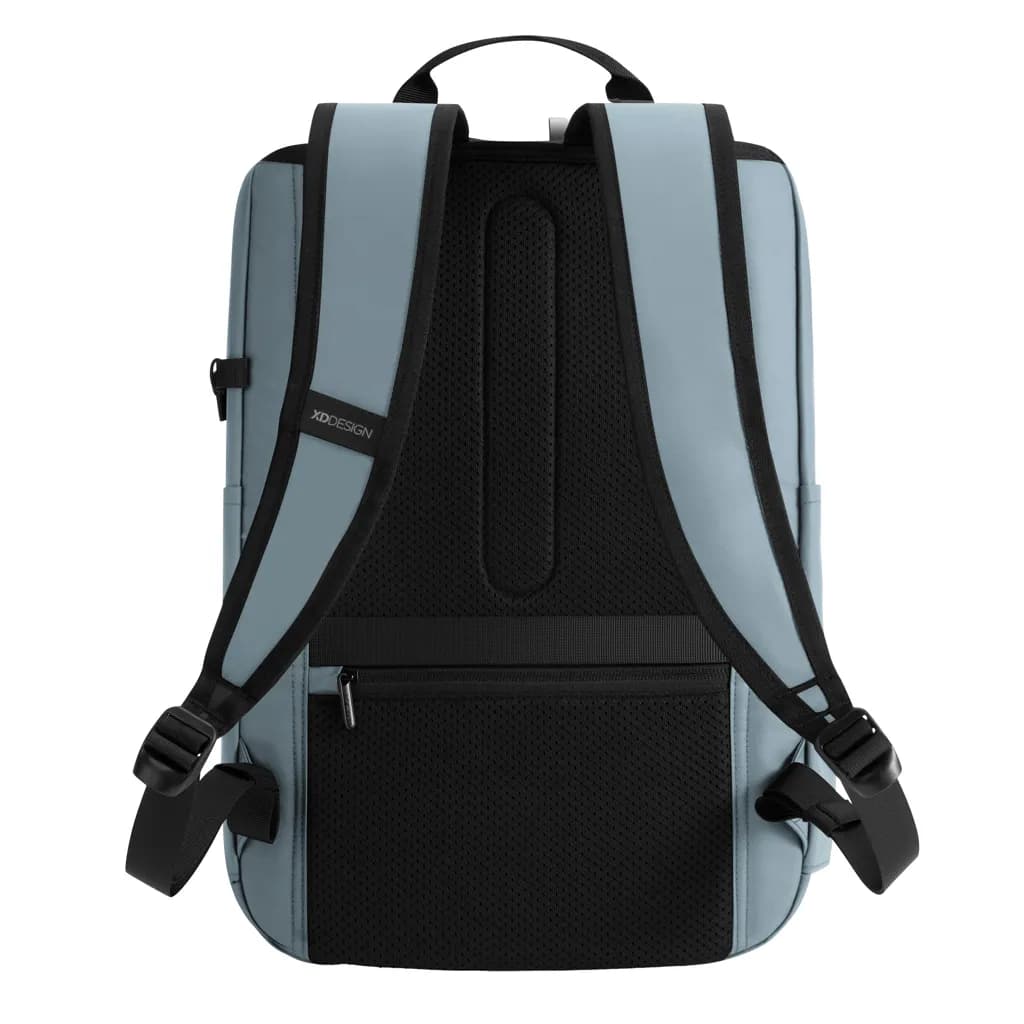Urban wasserabweisender Anti-Diebstahl Rucksack - blau