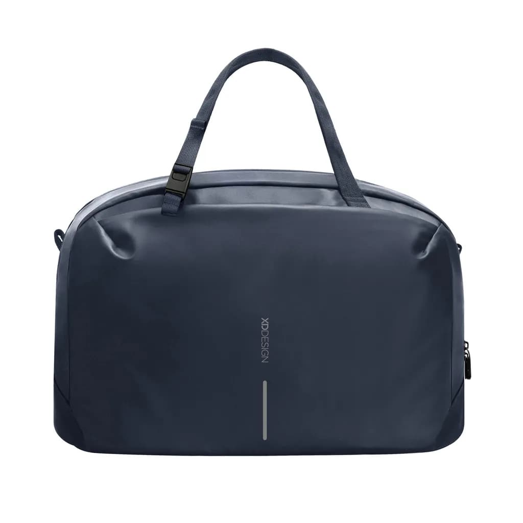 Urban wasserabweisende Wochenendtasche - navy blau