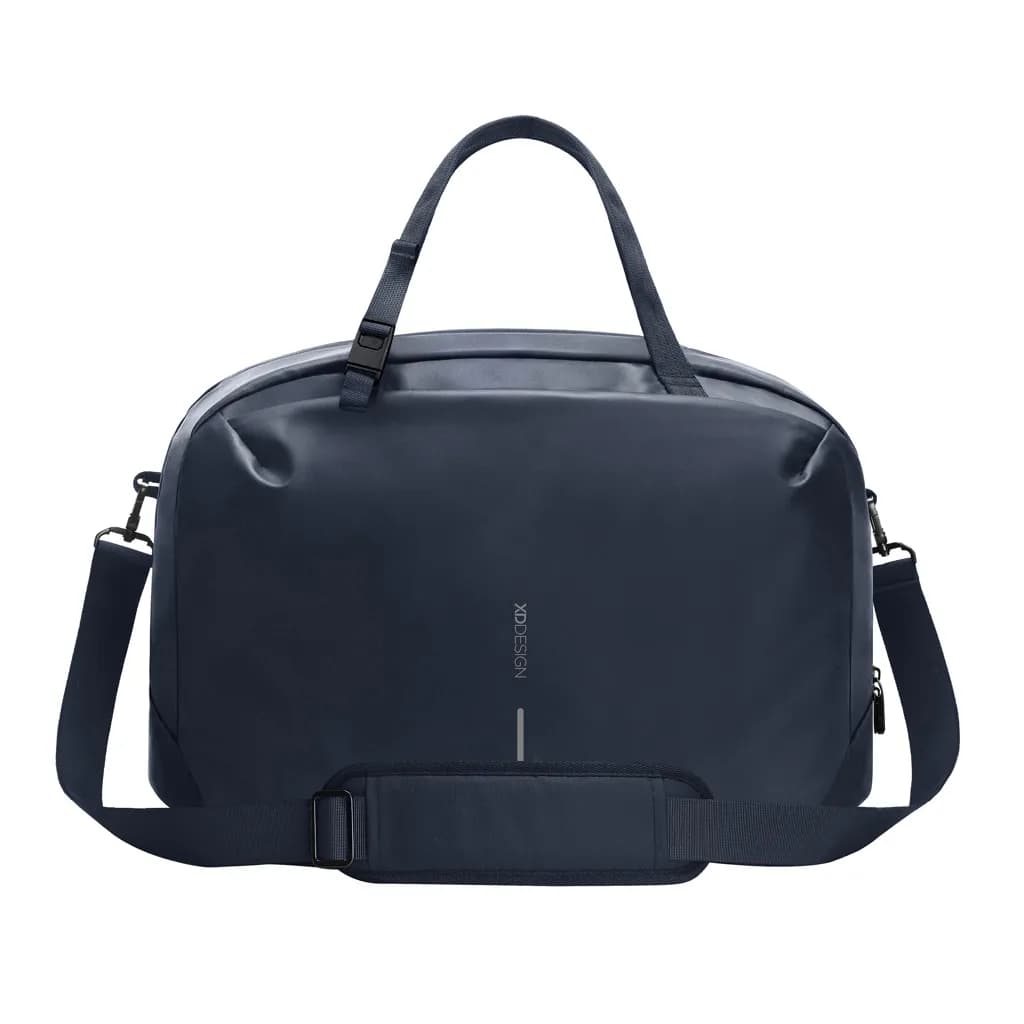 Urban wasserabweisende Wochenendtasche - navy blau