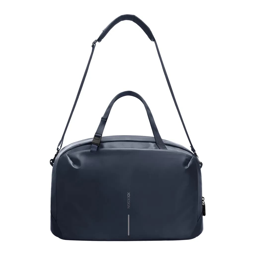 Urban wasserabweisende Wochenendtasche - navy blau