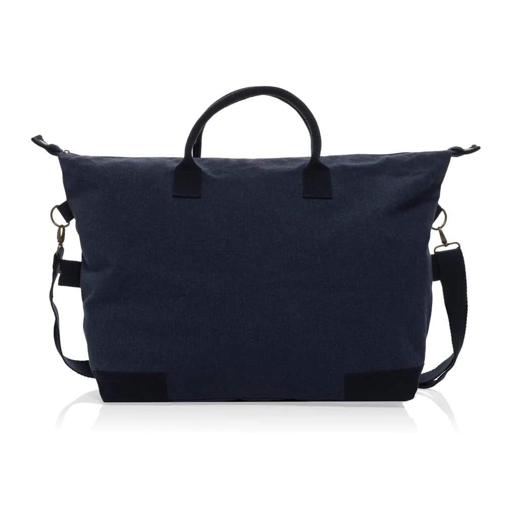 Kezar AWARE™ 500g/m² Wochenendtasche aus recyceltem Canvas - navy blau