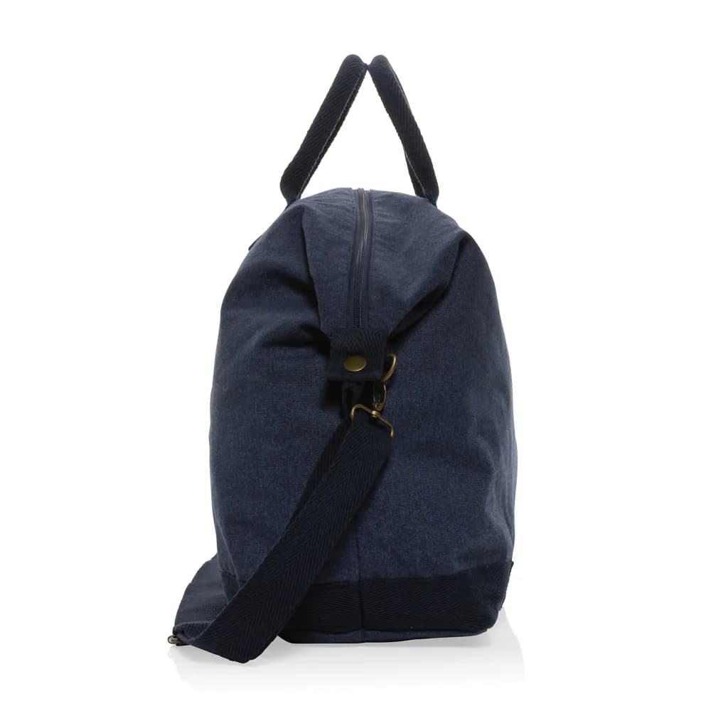 Kezar AWARE™ 500g/m² Wochenendtasche aus recyceltem Canvas - navy blau