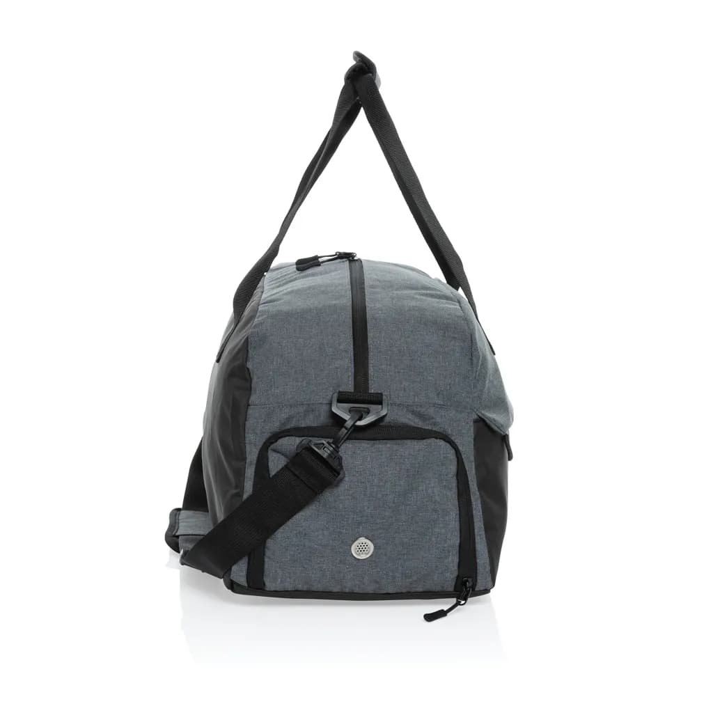 Kazu AWARE™ RPET Weekend-Duffel-Bag - grau