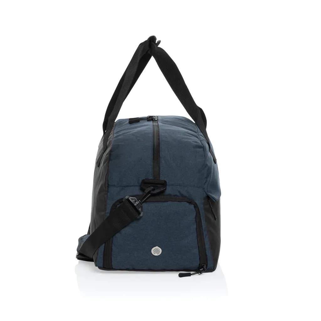Kazu AWARE™ RPET Weekend-Duffel-Bag - blau