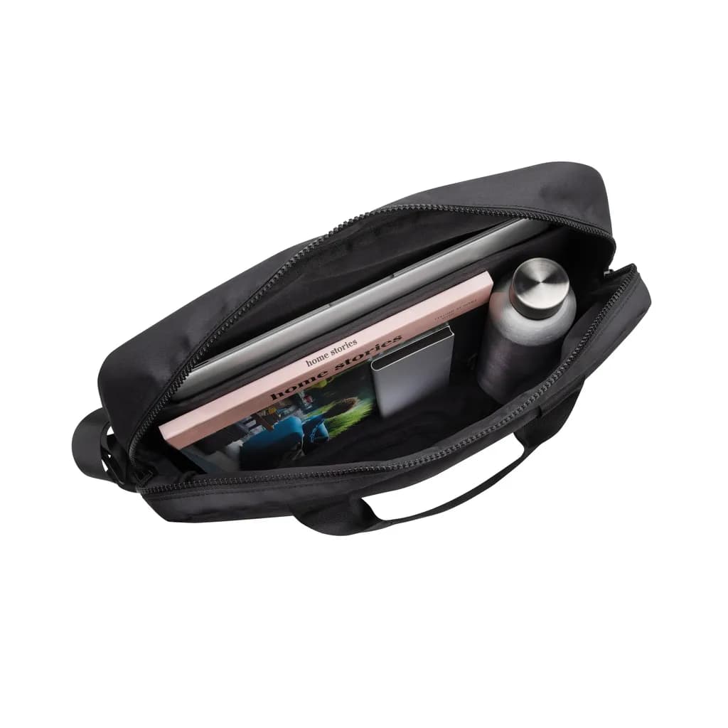 Swiss Peak Aware™ RPET Essential 15.6 Laptop Tasche - schwarz