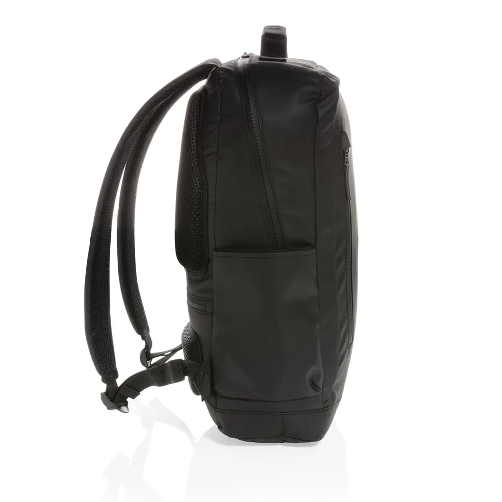Fashion schwarzer 15.6 Laptop-Rucksack, PVC-frei - schwarz