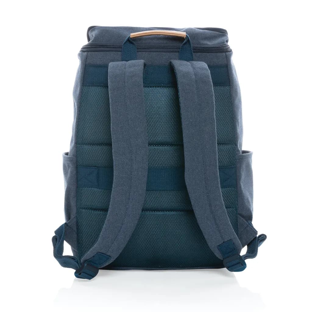 Impact AWARE™ 16 oz. r recyceltem canvas 15 Laptop-Rucksack - blau