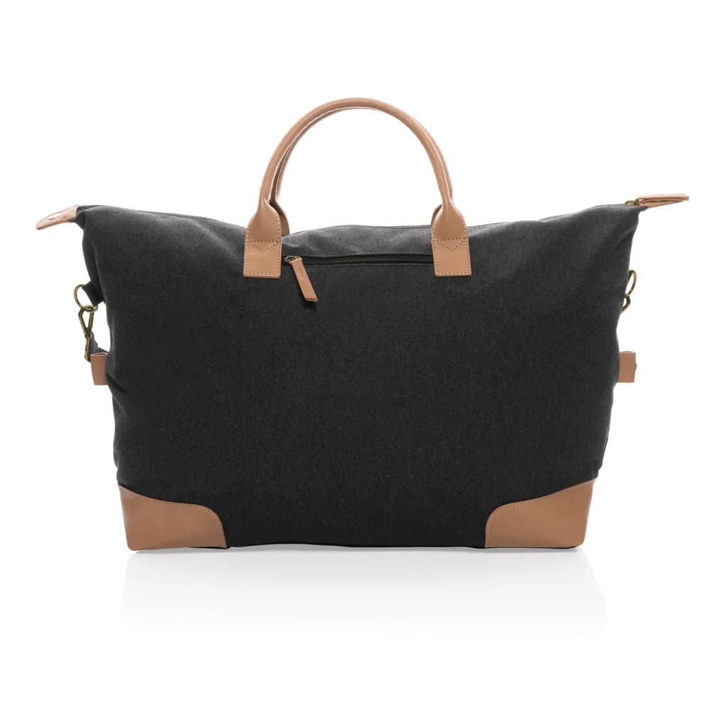 Impact AWARE™ 16 oz. rCanvas große Wochenendtasche - schwarz