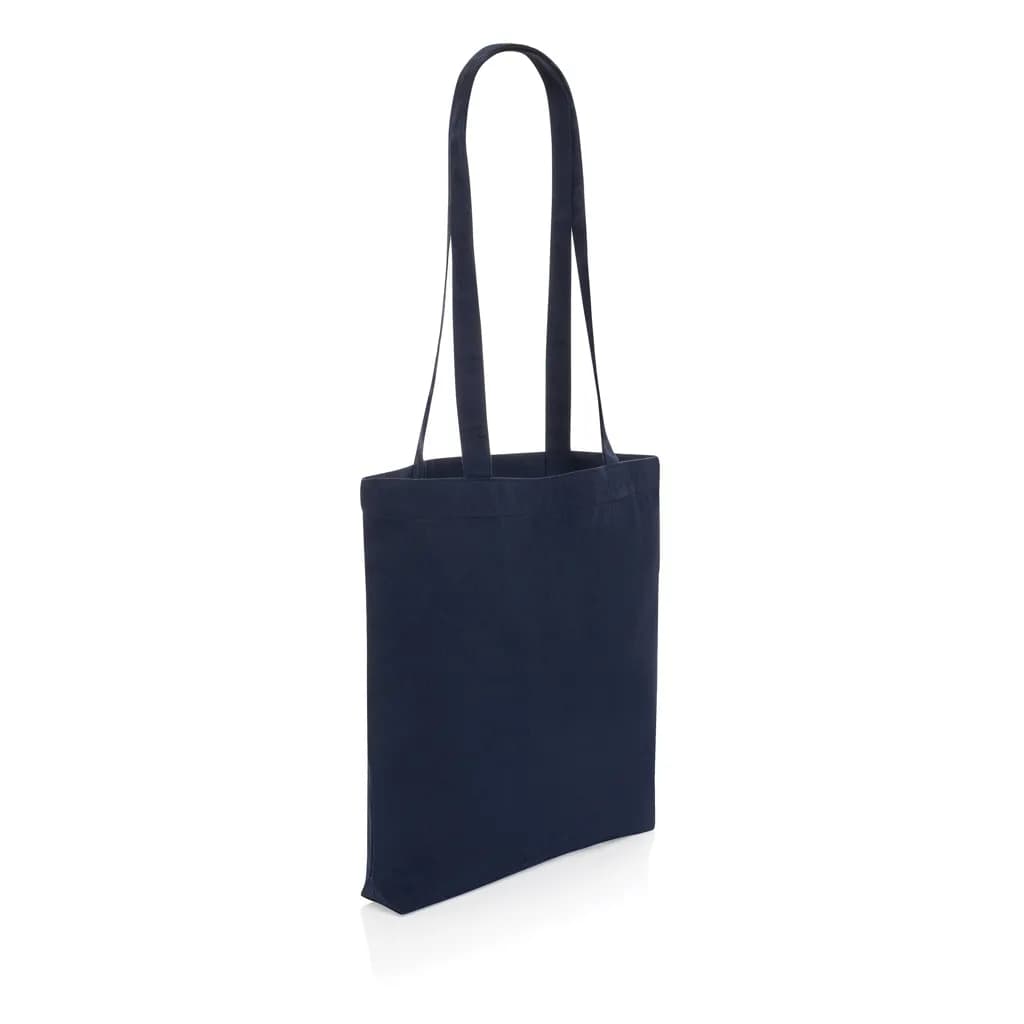 Impact Aware™ recycelte Baumwolltasche - navy blau