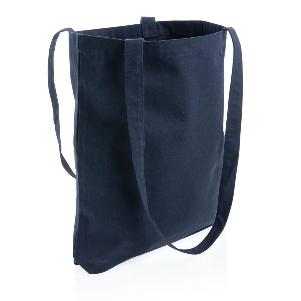 Impact Aware™ recycelte Baumwolltasche - navy blau