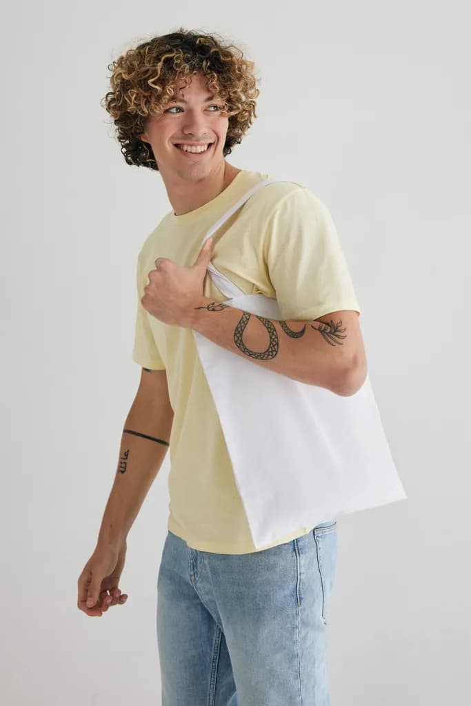 Impact AWARE™ recycelte Baumwolltasche 145gr - weiß