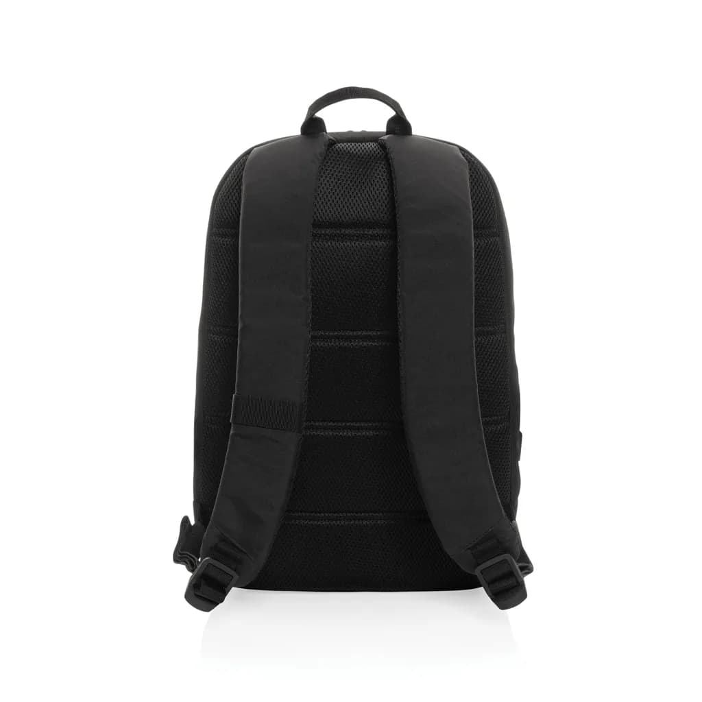 Swiss Peak AWARE™ moderner 15,6 Laptop-Rucksack - schwarz