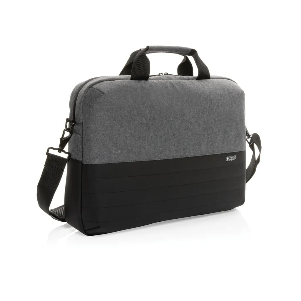 Swiss Peak AWARE™ RFID 15,6 Laptoptasche - grau