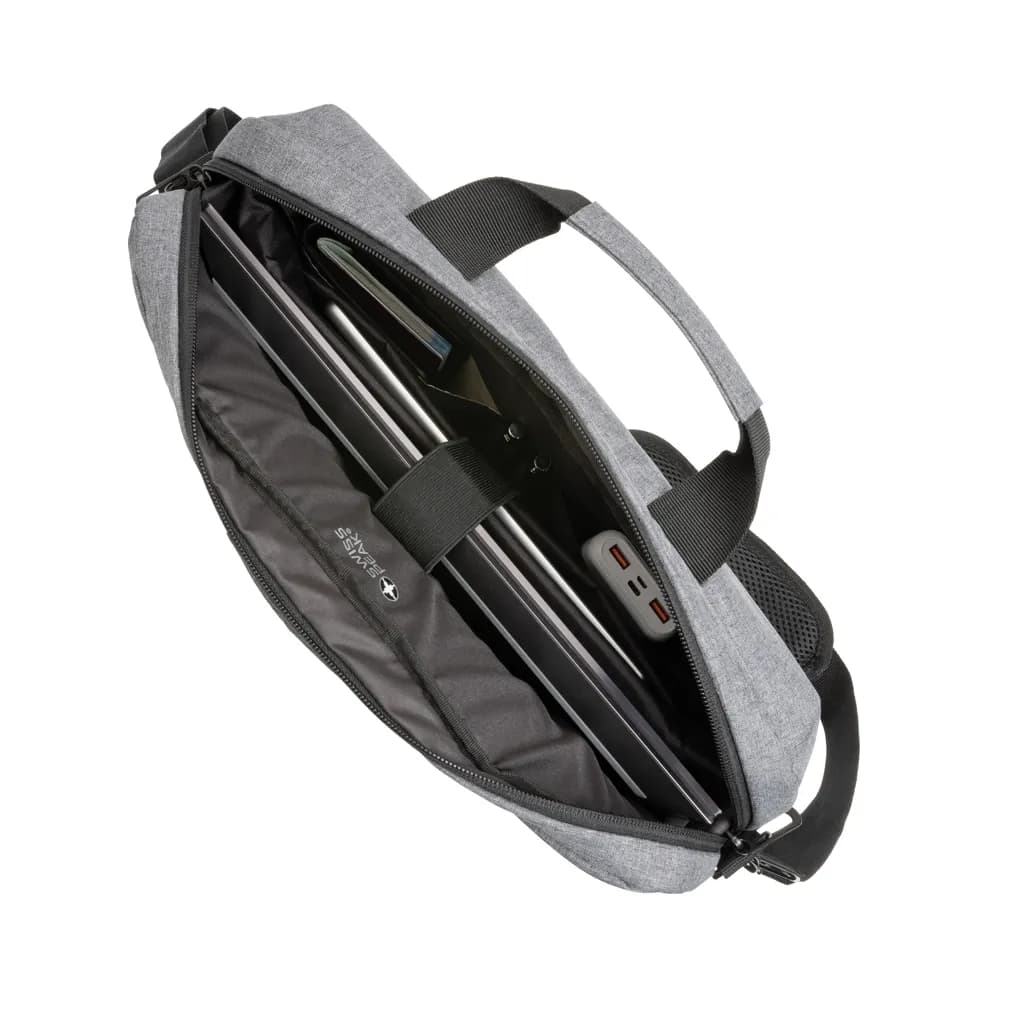 Swiss Peak AWARE™ RFID 15,6 Laptoptasche - grau