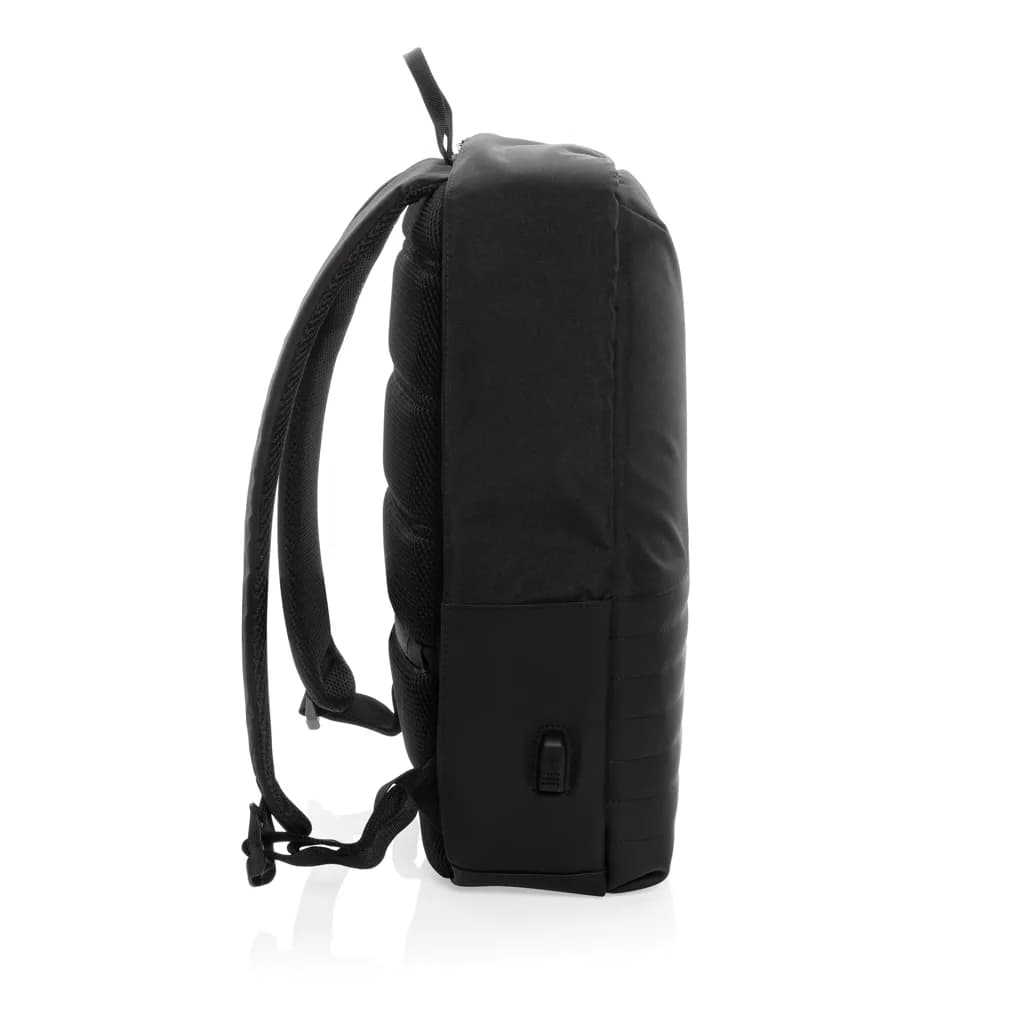 Swiss Peak AWARE™ Anti-Theft-RFID 15.6-Laptop-Rucksack - schwarz
