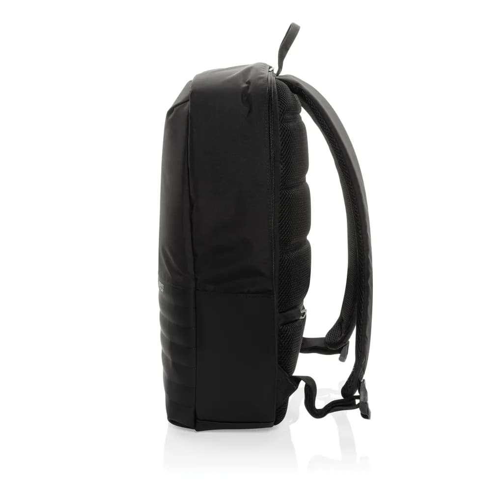 Swiss Peak AWARE™ Anti-Theft-RFID 15.6-Laptop-Rucksack - schwarz