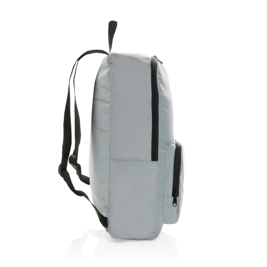 Dillon AWARE™ RPET faltbarer klassischer Rucksack - grau