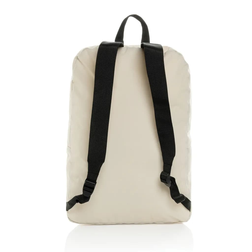 Dillon AWARE™ RPET faltbarer klassischer Rucksack - off white