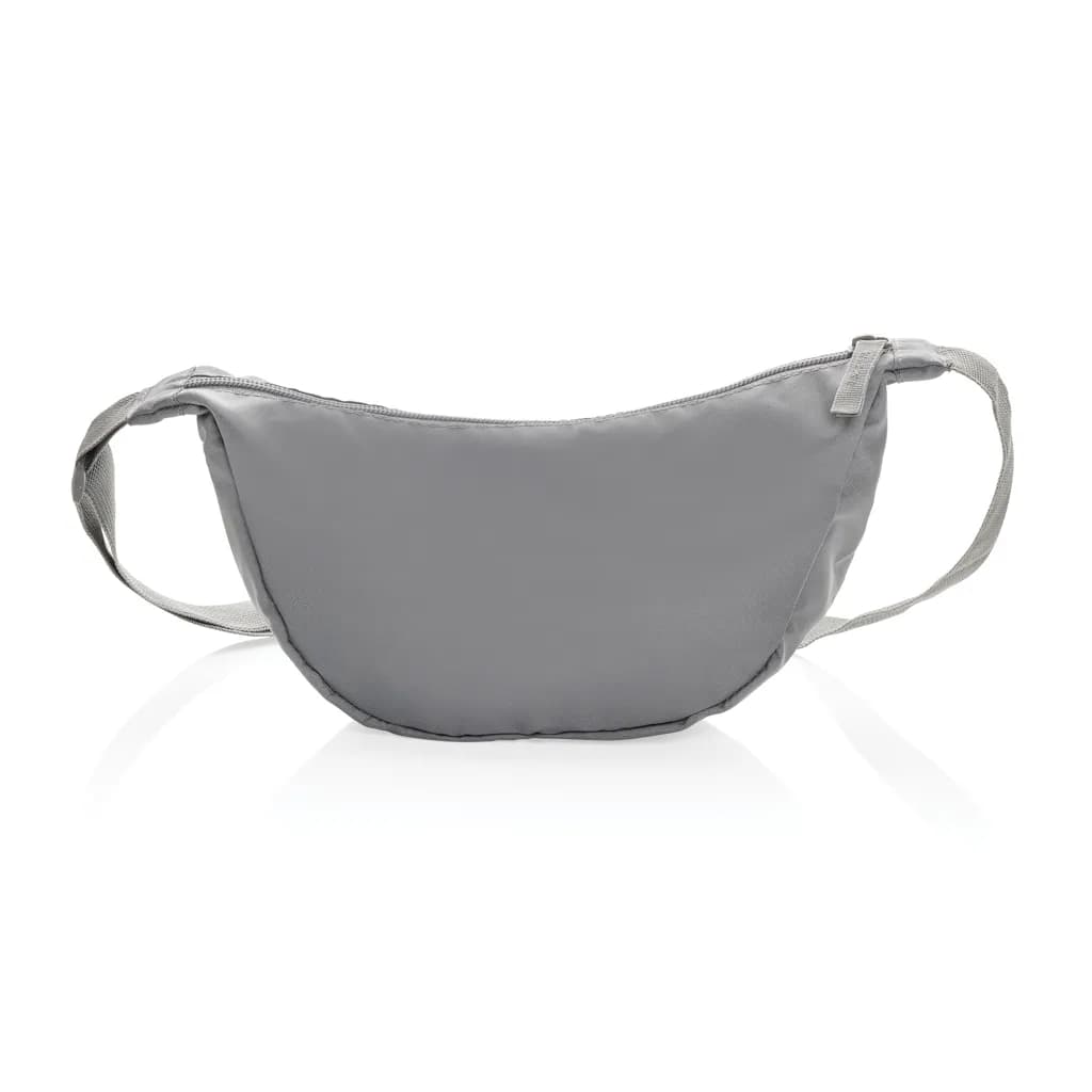 Crescent AWARE™ RPET Half-Moon Sling Tasche - Silbergrau